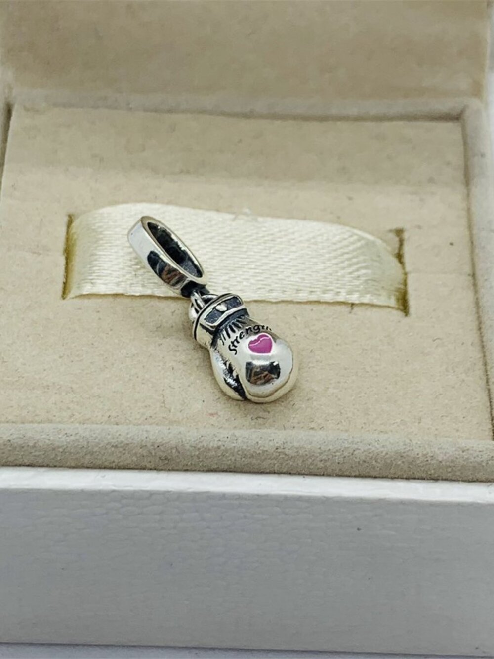 ✨🔥Pandora Boxing Glove Dangle Charm Strength Pendant